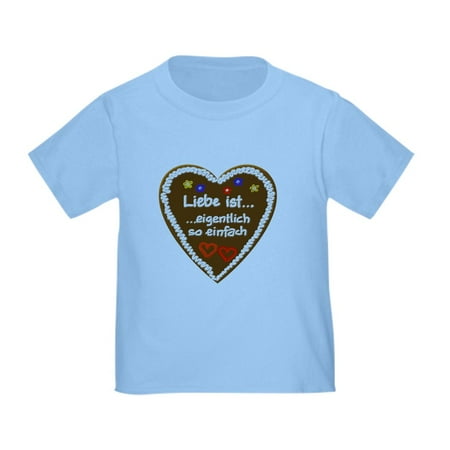 

CafePress - Liebe Ist... 2 Toddler T Shirt - Cute Toddler T-Shirt 100% Cotton