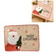 thumbnail image 1 of Suministros de Decoración Navideña Manteles Individuales Bordados de Anciano Mesa de Comedor Manteles con Almohadilla Aislante para Vestir, 1 of 5