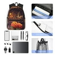 thumbnail image 4 of Disketp Butterfly Sitting on a Flower Mochila Ligera Clásica con Múltiples Bolsillos, Mochila Casual para Hombre y Mujer, Ideal para Escuela, Trabajo y Viajes, 4 of 6