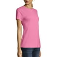 thumbnail image 2 of Hanes Women's Nano-T Short Perfect Sleeve T-Shirt, 2 of 5