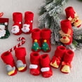 thumbnail image 5 of 1 Pair Cartoon Infant Toddler Slipper Socks Non-slip Boys Girls Socks Soft Baby Shoes Thicken Kids Cotton Socks, 5 of 9