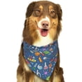 thumbnail image 6 of Naloa Different Chemical Things Dog Bandanas 1PC Washable Triangle Dog Scarfs Premium Durable Fabric, for Small Medium Large Dogs and Cats, 6 of 6