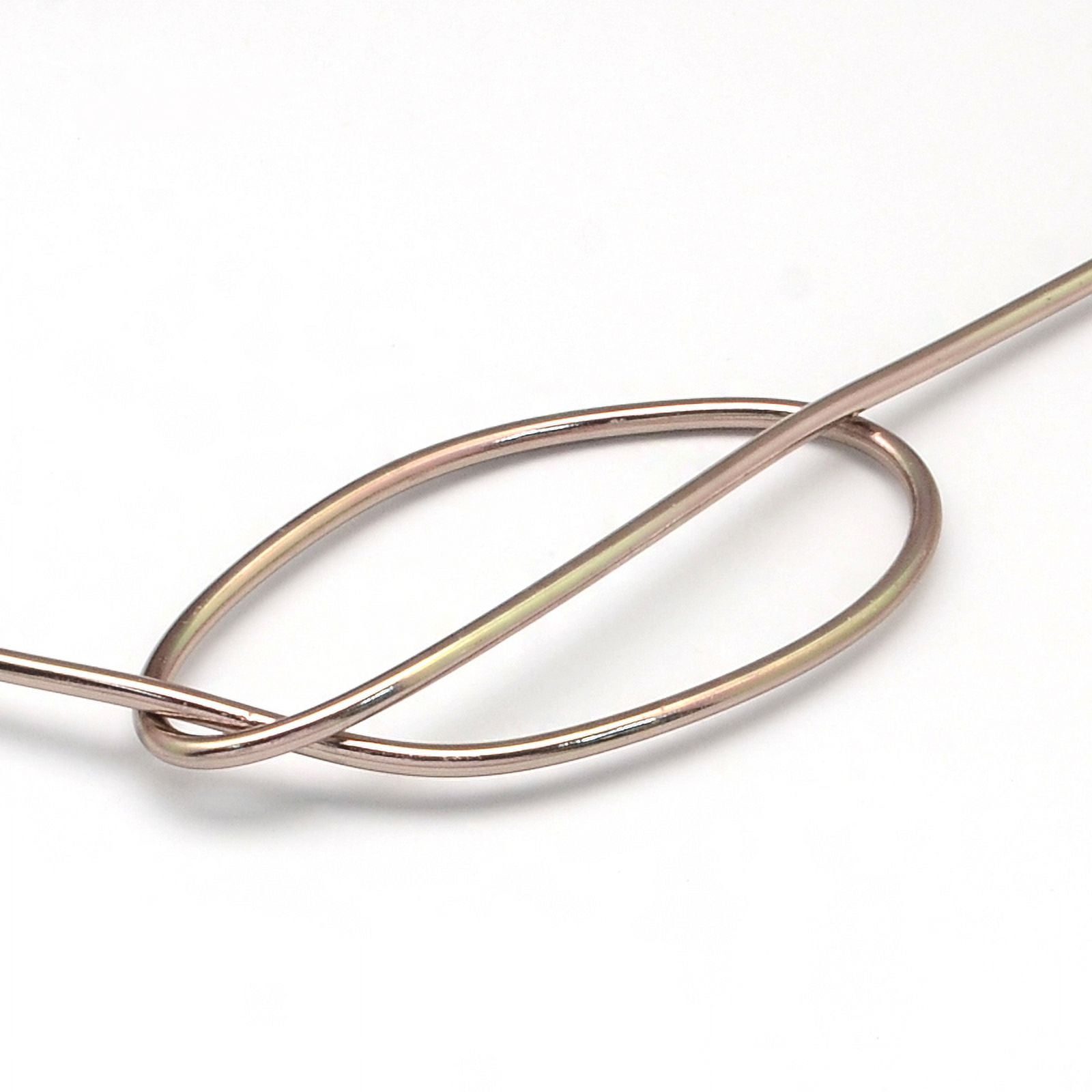 Anodized Aluminum Wire Bendable Metal Craft Wire Flexible Craft Wire for Beading Jewelry Craft Making Camel 18 Gauge 1.0mm
