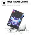 thumbnail image 5 of Universal 10" Tablet Case Flip Painted Leather Folio Stand Cover For iPad 9.7/Samsung Tab A 10.1/Amazon Fire HD 10.1/ iPad 10.2 and More 9.5-10.5 inch Tablet,Big Butterfly, 5 of 5