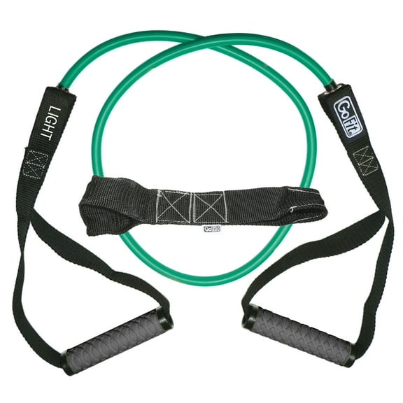 GoFit GF-4TUB-L(20) Pro-Grade Power Tubes with Handles (Green/20 Lbs.)