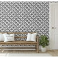thumbnail image 5 of S4Sassy Peel & Stick Textured Vinyl Wallpaper, Petite Leaf Cluster Print Contact Paper Waterproof - Black, 25"x60", Removable Modern Wall Covering for Home Decor in Bedrooms & Living, Renter Spaces, 5 of 9