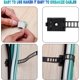 thumbnail image 4 of Clips para Cables JM 100 Piezas Bridas Adhesivas de Nylon Ajustables, 4 of 5