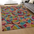 thumbnail image 6 of Addison Rugs Mayfield Premium Machine Washable Transitional Geometric Merlot Rectangle Rug, 8' x 10', 6 of 6
