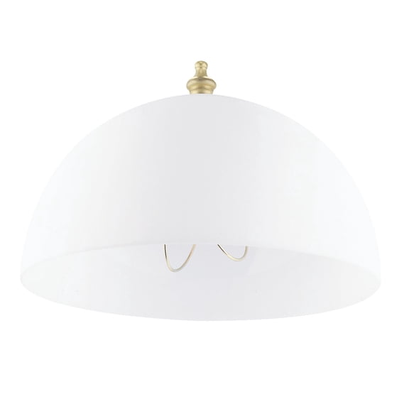 Westinghouse 81494 Dome Clip-On Shade, 7.75-In. - Quantity 6