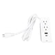 thumbnail image 2 of Regleta empotrada para conferencias con 1 USB TUPO C, 1 USB TUPO A, PD 20 W, 2 Puertos USB, Cable de 1,5 m, Enchufe Estadounidense de 125 V, Muevoles, Maquinaria y Equipos, 2 of 7