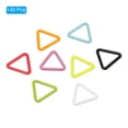 thumbnail image 3 of Unique Bargains Coloré Crochet Stitch Marqueurs Métal Tricot Marqueurs Triangle Verrouillage Point Marqueur 30 Pack, 3 of 8