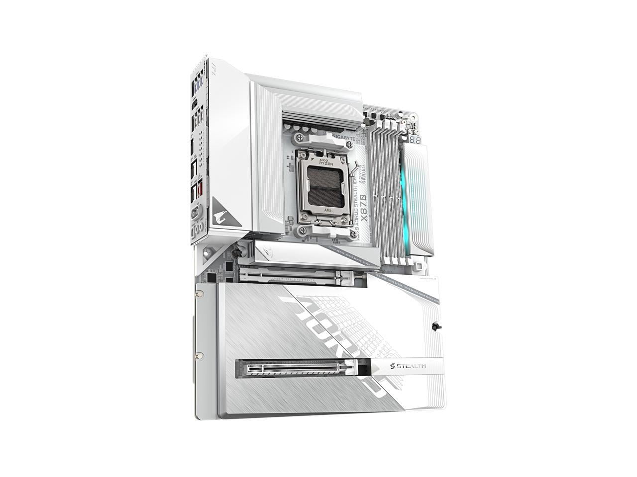 GIGABYTE X870 AORUS STEALTH ICE AM5 ATX Motherboard
