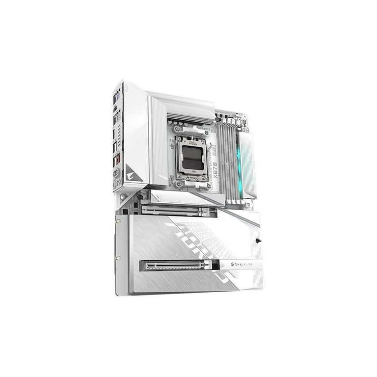 GIGABYTE X870 AORUS STEALTH ICE AM5 ATX Motherboard - Walmart.com