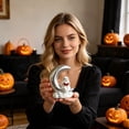 thumbnail image 5 of Halloween Decorations Moon Ghost Figurine Home Decor Statue for Indoor Outdoor Party Tabletop Display Seasonal Festive Gift Idea, 5 of 7