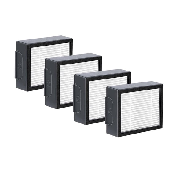 4 Pack High Efficiency Filter Replacement Parts Compatible with iRobot Roomba E I & J Series i7 /plus i3  i4  i6  i8  E5 E6 E7 Vacuum Cleaner