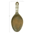 thumbnail image 5 of Creative Co-Op 15"H Decorative Mango Wood Wall Spoon with Hand-Painted Pattern, 5 of 5