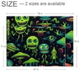 thumbnail image 2 of Alien Polyester Kitchen Rug – Durable Floor Mat for Kitchen – Comfortable Cushioned Rug for Standing –Kitchen Mat for Home and Office – Modern Kitchen Decor, 2 of 6
