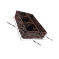thumbnail image 2 of Imitation Rattan Storage Basket for Storage Use Woven Organizer Basket, 2 of 5