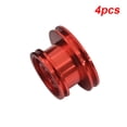 thumbnail image 3 of Auto Hub Robusto Útil Kit de herramientas RC resistente al desgaste Práctico pequeño 4X RC Car Hubs Set para vehículos RC Chiildren Adultos Rojo 4Pcs Inevent FN001760-01, 3 of 7