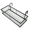 thumbnail image 5 of Jiandong Flowerpot Rack Metal Fence Rail Planter for House Plants and Flowers on Balcony or Patio(19.69X7.87X4.72Inch), 5 of 10