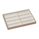 thumbnail image 3 of Caja de almacenamiento de gafas de de la bandeja de la bandeja de vigilancia de relojes 8 cuadrículas con cajas de gafas de de tapa transpare, 3 of 9