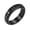 Black, variant on Men Stainless Steel Fidget Ring 6mm Geometric Rotating Spinner Jewelry Anxiety Stress Relief Gift Rose Gold Size 11