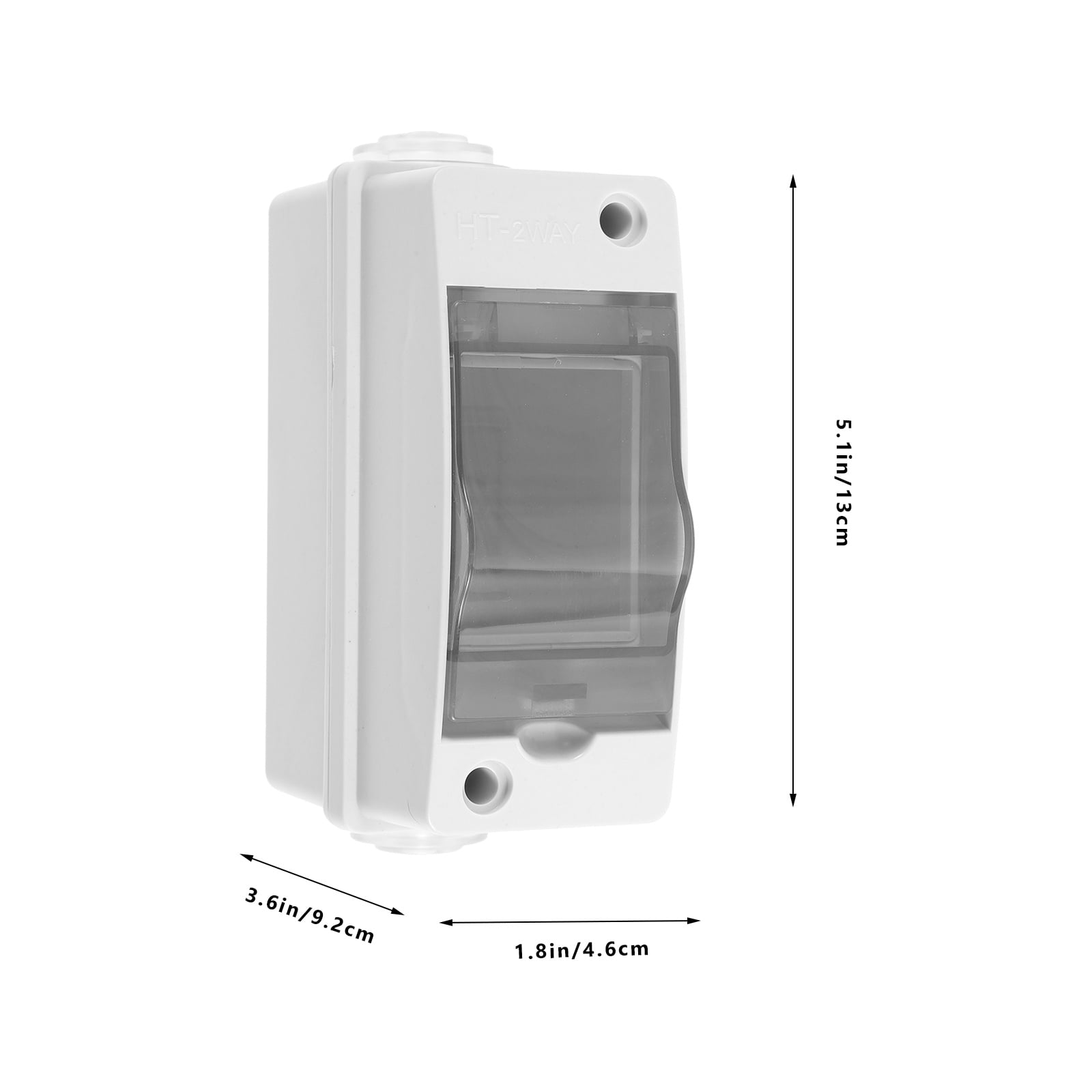 Circuit Breaker Box Indoor Power Distribution Box Weatherproof Circuit Breaker Protection Box