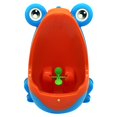 thumbnail image 2 of Niño & #39;s bebé urinario-Lindo rana de pie orinal de entrenamiento compatible con entrenador de pis con divertido objetivo-azul Afortunado Sencillez, 2 of 5