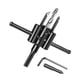 thumbnail image 5 of de corona para madera, cortadora de madera redonda universal, ajustable, cortadora de coronas circulares, herramienta de broca para carpintería 120, 5 of 9