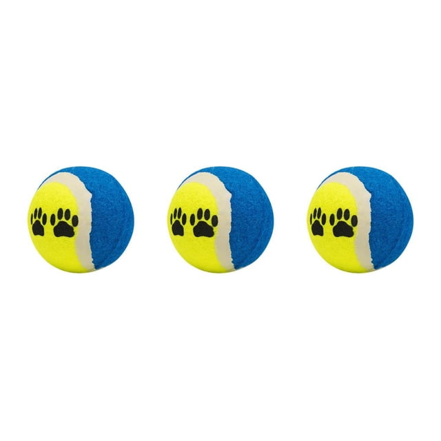 Greeniant Pelota de tenis resistente a mordeduras, juguete reutilizable de larga duración, Molar, juguete ligero, masticar hueso, Corgi, Type1