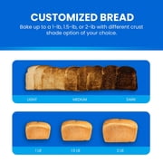 Elite Cuisine 2lb Programmable Bread Machine