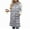 Gray, variant on Women’s Long Cotton Puffer Vest, Quilted Sleeveless Winter Warm Jacket with Hood & Button Closure, Fashion Waistcoat