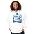 thumbnail image 3 of Autism Awareness Hoodies Sweat Shirts Sweatshirts Autistic Lives Matter Support Run Walk, 3 of 6