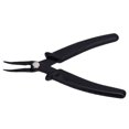 thumbnail image 4 of 14cm Carbon Steel Bent Nose Pliers - Multifunctional Ergonomic Racket Stringing Tool for Badminton & Tennis Racquets, Wear- Compact Stringing Clamp for Precise Grommet Threading, Comfort, 4 of 6