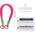 thumbnail image 4 of Efficient Phone Wrist Strap – Rope Lanyard with Tether Tab, Phone Charm for iPhone, Samsung, Smartphones, Keychain Accessory Yellow&stripe - Designed to Meet Your pipe connection tasks, 4 of 5