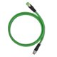 thumbnail image 1 of Scienceny Conector de cable de red M12 a Patch Cord 4Pin Networking Conexión blindada Adaptador Ethernet Accesorios Herramientas eléctricas, 1 of 6