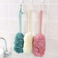 UCEC 3 Pack Sponge Bath Brush, Long Handle Loofah Bath Exfoliating