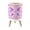 Color 4, variant on Small Trash Can with Lid Intricate Sea Turtle Sketch Vintage Parchment Coastal Marine Life 1.8 Gallon Dog Proof Trash Can Round Garbage Can Waste Bin Wastebasket for Bathroom Bedroom Living Room