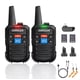 thumbnail image 1 of Pack 2 Walkie Talkies C50 99 Canales 2W 5km 400-480MHz Radio De Comunicacion Portatil Radios Recargable Frecuencia Modelo Negro, 1 of 4