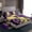 Yellow Purple, variant on Feelyou Adult Abstract Ombre Twin Sheet Sets, Yellow Purple Gradient Stripes Twin Fitted Sheet, Boho Modern Art Flat Sheet, Microfiber Bedroom Decor, 3-Piece