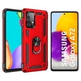 thumbnail image 3 of Funda de teléfono para Samsung A72 de Uso Rudo Shockproof + Cristal 9D, 3 of 5