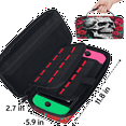 thumbnail image 3 of Herdesigns Gothic Sugar Skull Carrying Case for Nintendo Switch 2 with 20 Game Card Slots, Portable Travel Carry Case for Accessories and Console, 3 of 8