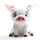 thumbnail image 1 of Moana, mascota cerdita Baia, lindo animal de peluche, cerdo sentado, regalo de cumpleaños para vacaciones, 1 of 5