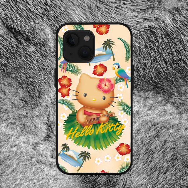 S-sanrios Kittys-funda bonita de gato Hallo para iPhone 11, 12 Mini, 13, 14 Pro, XS Max, X, 8, 7, 6S Plus, SE, XR Fivean LED