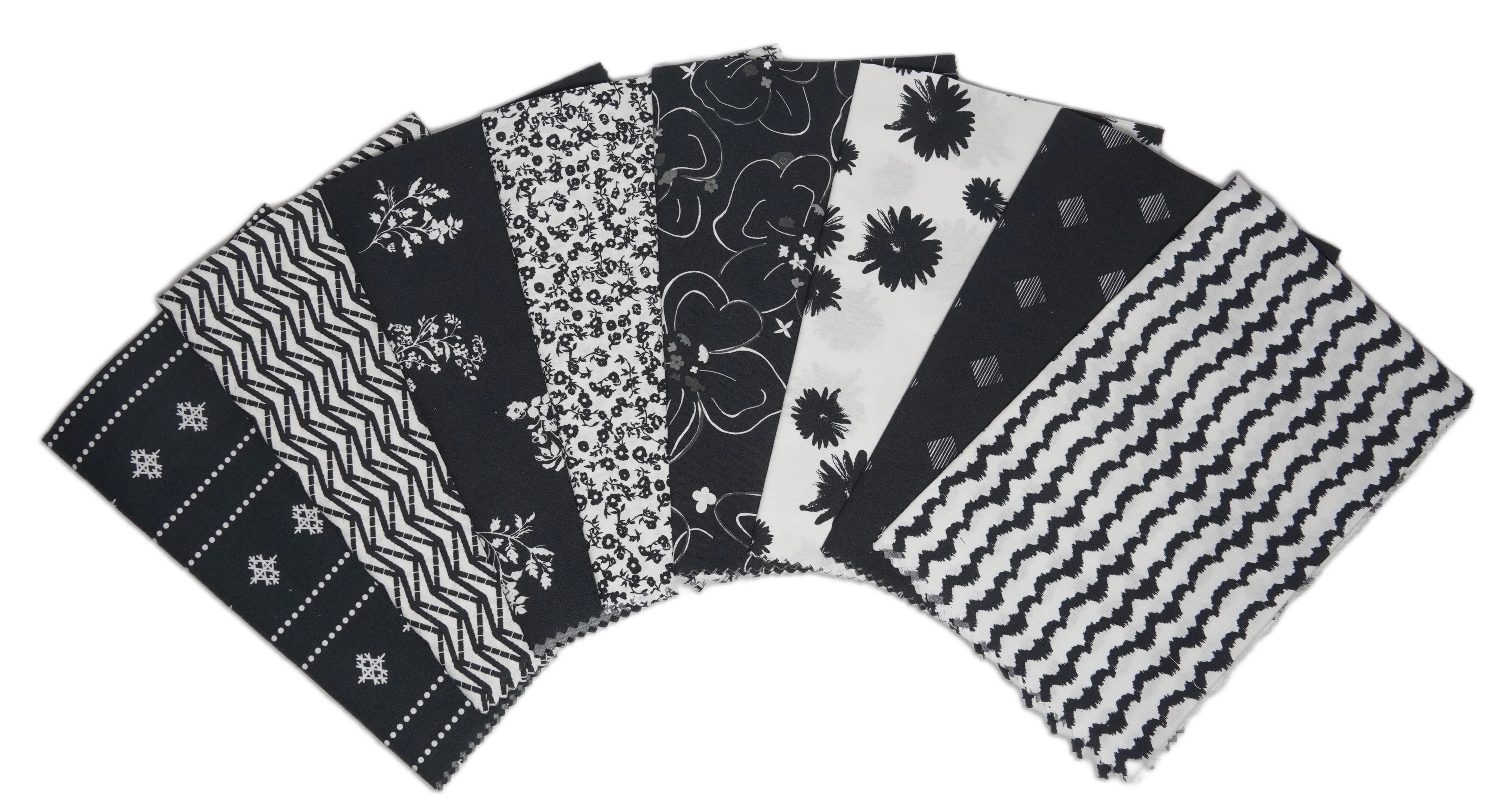 Soimoi 8 Pc Fat Quarter Bundle- Florals Print 18"x 22" DIY Patchwork- 100% Cotton Pre-Cut Quilting Fabric Multicolor