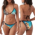 thumbnail image 3 of Balery Cloud Cute Hamster Pijama Estampado Bikini de Dos Piezas para Mujer - Conjunto de Bikini Ajustable Sexy y Cómodo para Playa, 3 of 6