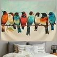 thumbnail image 2 of BCIIG  Tapestry Vintage Birds Tapestries Wall Hanging Art Wall Backdrop Room Decor for Bedroom Living Room Office Dorm 50x40inch, 2 of 6