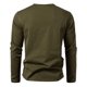 thumbnail image 4 of pstuiky camisa de manga larga para hombre, Camiseta deportiva informal de color liso para hombre, con botones, cuello en V y manga larga Tops de hombre xxl, 4 of 4