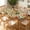 Autumn-Bouquet, variant on YESAD Elastic Tablecloth For Oval Tables, Waterproof Tablecover For Up To 48x68in Oval Table Cover, Dining Tablecover For Indoor And Outdoor, Holiday, Boho-Square