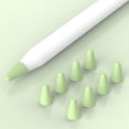 thumbnail image 4 of 8x estuche de puntas de bolígrafo de silicona para Apple Pencil 1 2 cubierta protectora (verde), 4 of 8